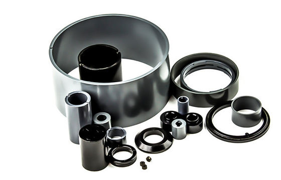 BN8 Ndfeb Bonded Neodymium Magnet Radially Magnetized Ring Shape