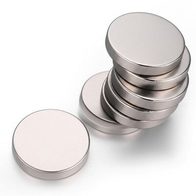 کیفیت دیسک نیودیمیوم پوشانده شده با نیکل آهنربا دیسک های مغناطیسی 5 میلی متر ضخامت کامل برای قفل های مغناطیسی نمایشگاه های مغناطیسی و ابزار کارخانه