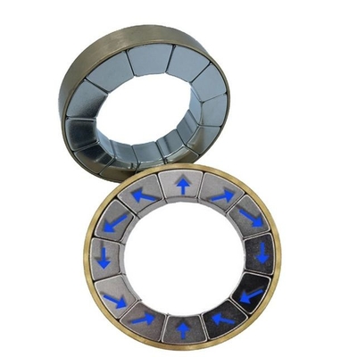 قیمت مناسب آرایه Halbach Neodymium Magnet N52 با مواد فولادی برای ژنراتور آنلاین